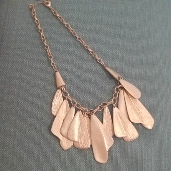 Karma Bella Brushed Gold Necklace - Picture 4 of 8